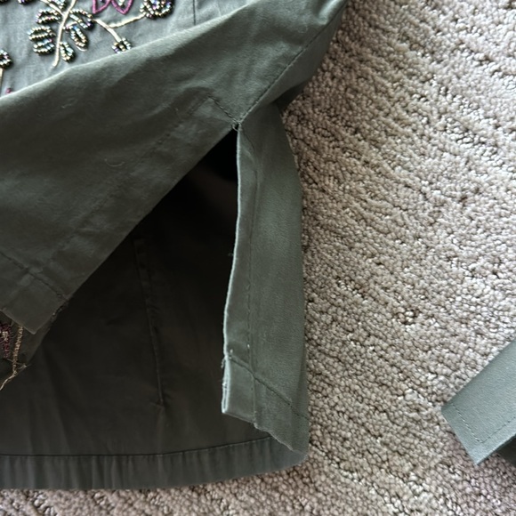 Nara Naracamicie Military Green Embellished - Picture 7 of 10